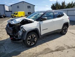 Jeep salvage cars for sale: 2018 Jeep Compass Trailhawk