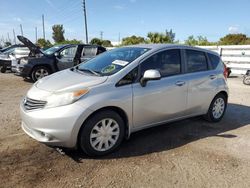 Nissan salvage cars for sale: 2014 Nissan Versa Note S