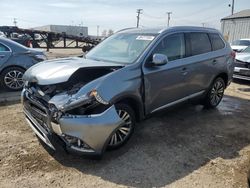 Salvage cars for sale from Copart Chicago Heights, IL: 2020 Mitsubishi Outlander SE