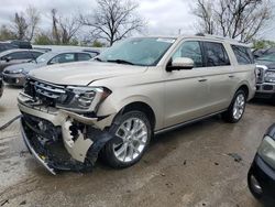 Ford Expedition salvage cars for sale: 2018 Ford Expedition Max Limited