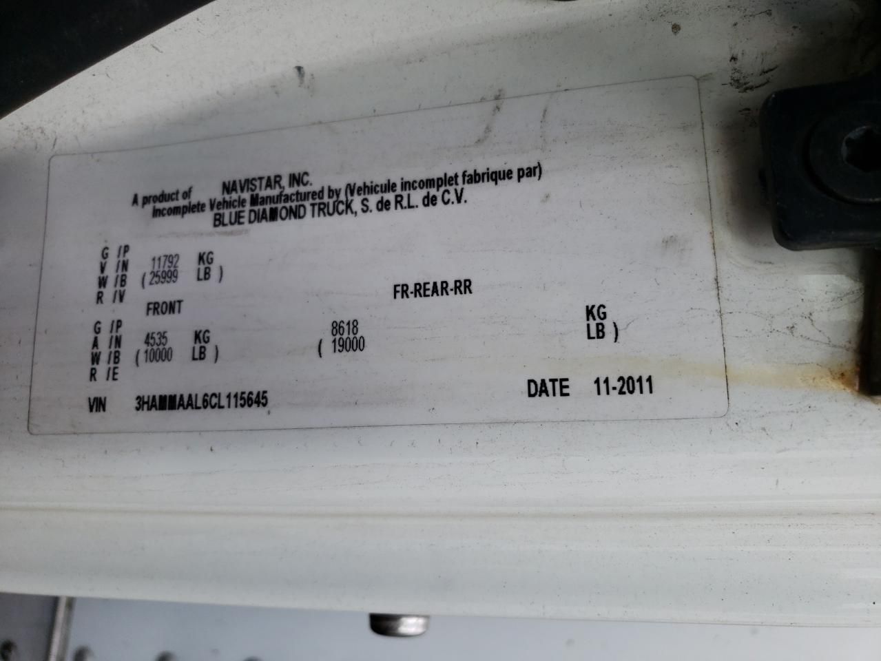 2012 International 4000 4300