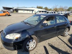 Toyota Corolla salvage cars for sale: 2007 Toyota Corolla CE