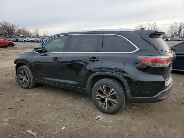 2016 Toyota Highlander XLE