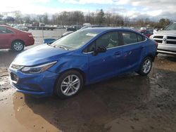 Chevrolet salvage cars for sale: 2016 Chevrolet Cruze LT