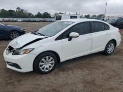 Honda salvage cars for sale: 2015 Honda Civic LX