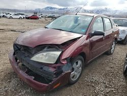 Ford Focus ZX4 salvage cars for sale: 2007 Ford Focus ZX4