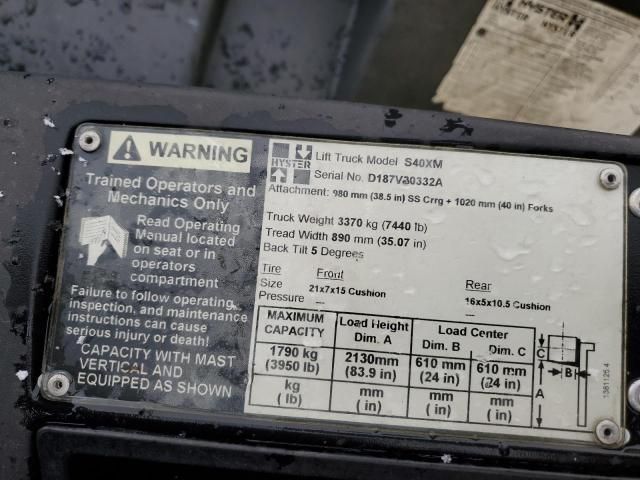 2003 Hyster ER Forklift