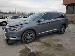 Infiniti QX60 salvage cars for sale: 2020 Infiniti QX60 Luxe