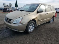 KIA Vehiculos salvage en venta: 2006 KIA Sedona EX