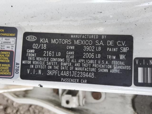 2018 KIA Forte EX