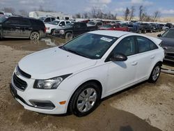 Chevrolet Vehiculos salvage en venta: 2015 Chevrolet Cruze LS