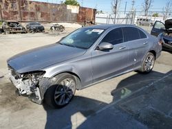 Vehiculos salvage en venta de Copart Wilmington, CA: 2016 Mercedes-Benz C300