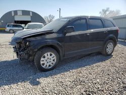 Salvage cars for sale from Copart Wichita, KS: 2014 Dodge Journey SE