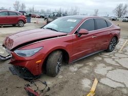 Salvage cars for sale from Copart Pekin, IL: 2023 Hyundai Sonata Limited
