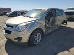 Salvage cars for sale from Copart Kansas City, KS: 2015 Chevrolet Equinox LS