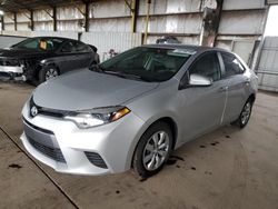 Toyota Vehiculos salvage en venta: 2016 Toyota Corolla L