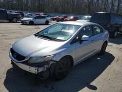 Honda salvage cars for sale: 2013 Honda Civic LX