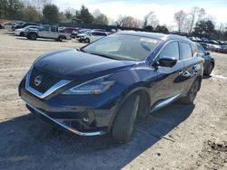 Nissan salvage cars for sale: 2023 Nissan Murano Platinum