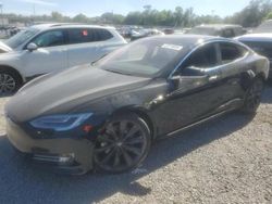 Salvage cars for sale from Copart Riverview, FL: 2017 Tesla Model S