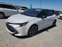 Toyota Corolla xse salvage cars for sale: 2021 Toyota Corolla XSE