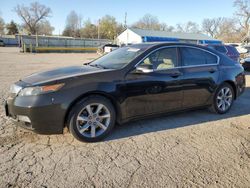 Salvage cars for sale from Copart Wichita, KS: 2012 Acura TL