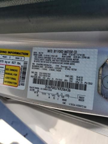 2019 Ford Fusion Titanium