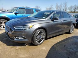 Ford salvage cars for sale: 2017 Ford Fusion SE