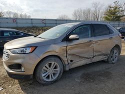 Salvage cars for sale from Copart Davison, MI: 2020 Ford Edge SEL