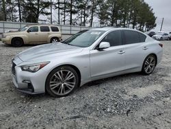 Infiniti salvage cars for sale: 2018 Infiniti Q50 Luxe