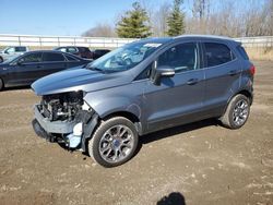 2018 Ford Ecosport Titanium for sale in Davison, MI