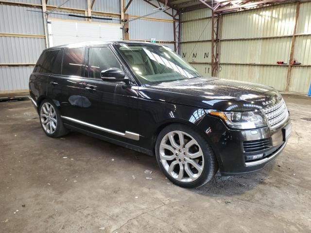 2015 Land Rover Range Rover HSE