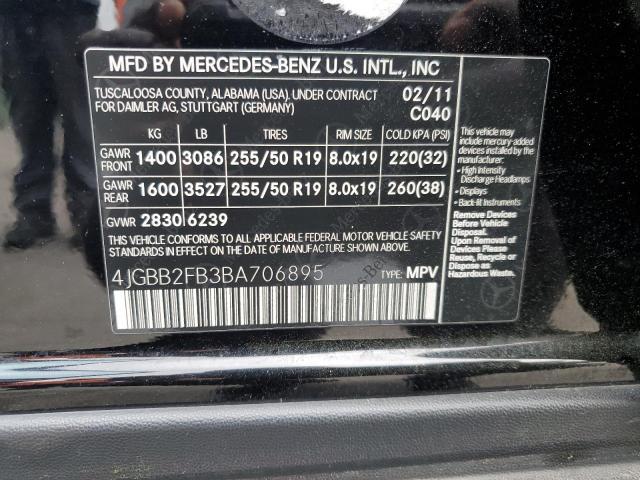 2011 Mercedes-Benz Ml 350 Bluetec