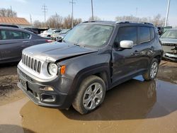 Jeep Renegade salvage cars for sale: 2016 Jeep Renegade Limited