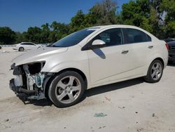 Chevrolet Vehiculos salvage en venta: 2013 Chevrolet Sonic LTZ