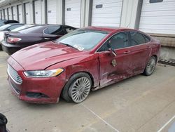 Ford salvage cars for sale: 2014 Ford Fusion Titanium HEV