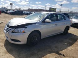 Salvage cars for sale from Copart Chicago Heights, IL: 2014 Nissan Sentra S