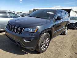 Jeep Grand Cherokee Limited salvage cars for sale: 2016 Jeep Grand Cherokee Limited