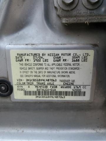 2004 Nissan Sentra 1.8