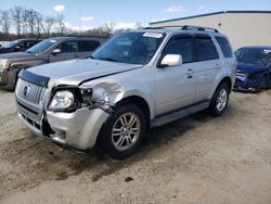 Salvage cars for sale from Copart Spartanburg, SC: 2010 Mercury Mariner Premier