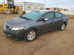 Honda salvage cars for sale: 2013 Honda Civic LX