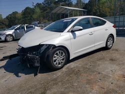 Salvage cars for sale from Copart Savannah, GA: 2018 Hyundai Elantra SE