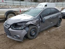Salvage cars for sale from Copart Davison, MI: 2012 Ford Focus SE