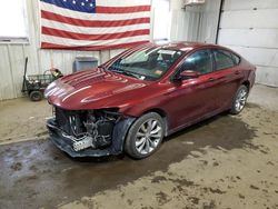 Salvage cars for sale from Copart Lyman, ME: 2016 Chrysler 200 S