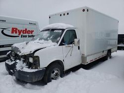 Salvage cars for sale from Copart Rocky View County, AB: 2003 GMC Savana Cutaway G3500
