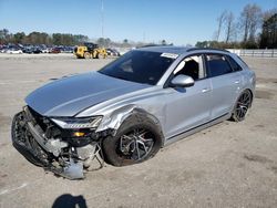 Salvage cars for sale from Copart Dunn, NC: 2019 Audi Q8 Prestige S-Line