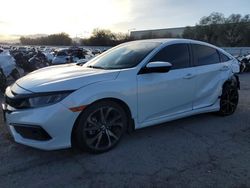 Salvage cars for sale from Copart Las Vegas, NV: 2021 Honda Civic Sport
