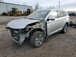 Salvage cars for sale from Copart Portland, OR: 2019 Mitsubishi Outlander SE
