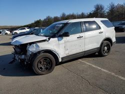 Salvage cars for sale from Copart Brookhaven, NY: 2018 Ford Explorer Police Interceptor