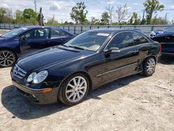 Salvage cars for sale from Copart Riverview, FL: 2007 Mercedes-Benz CLK 350