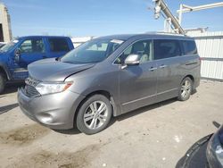 Nissan Quest S salvage cars for sale: 2013 Nissan Quest S